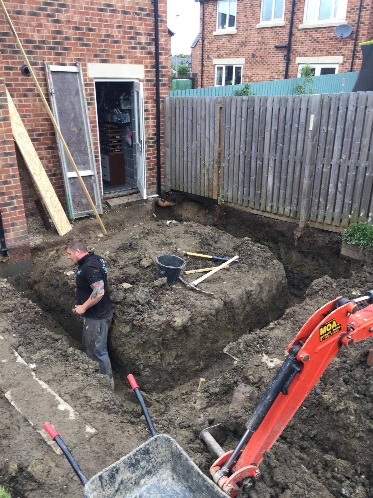 Resin driveway installation in Leeds by Lynch Renovation & Development