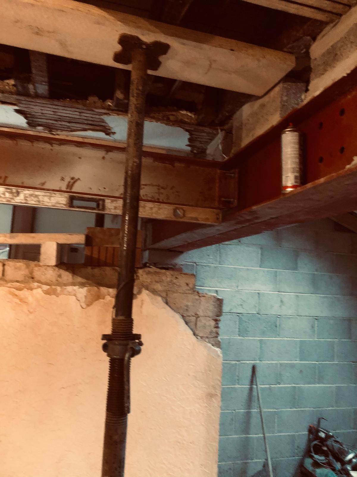 completed load bearing wall removal