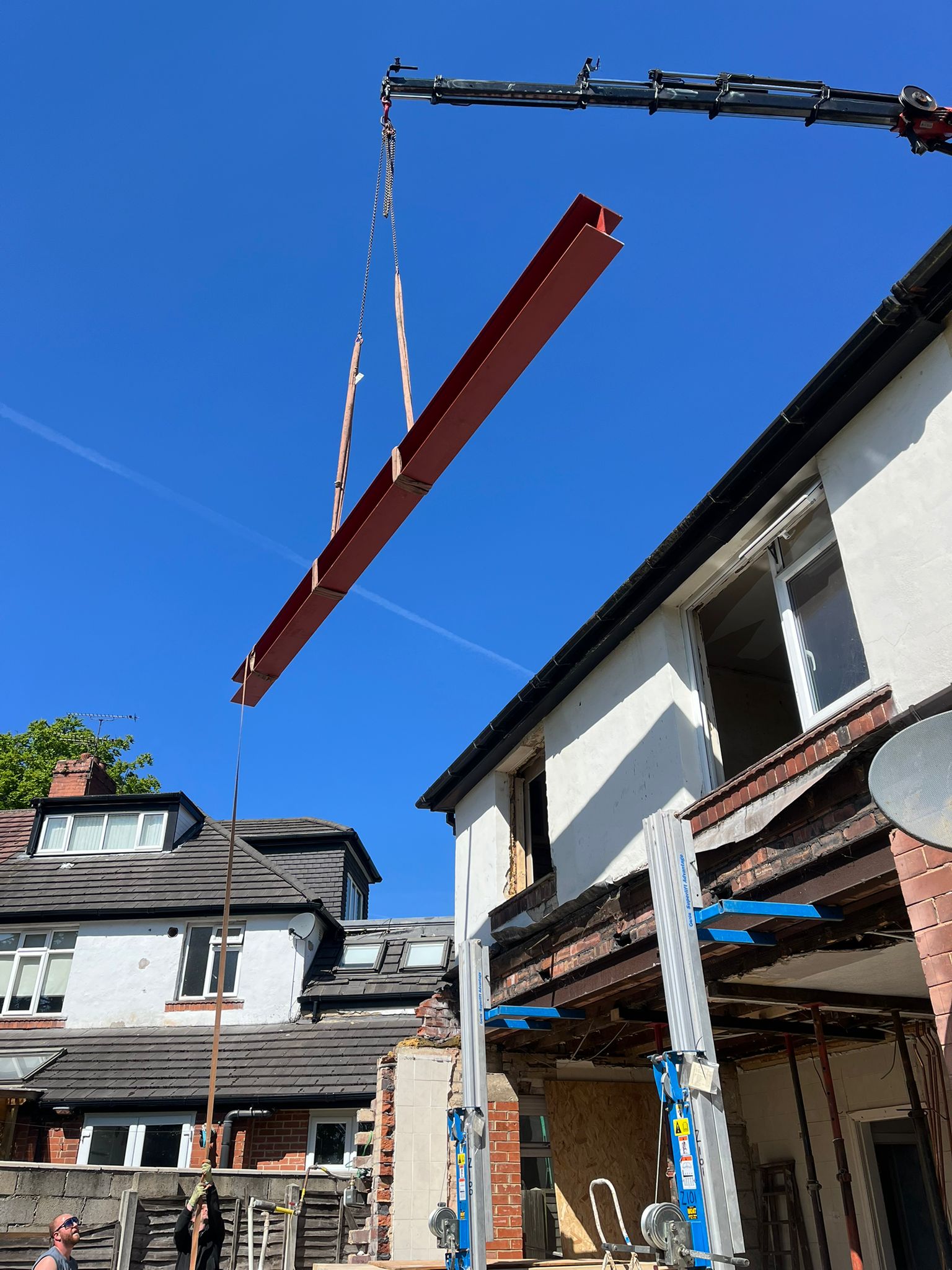 Load bearing wall removal
