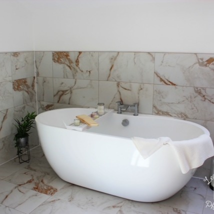 A compled bathoom renovation